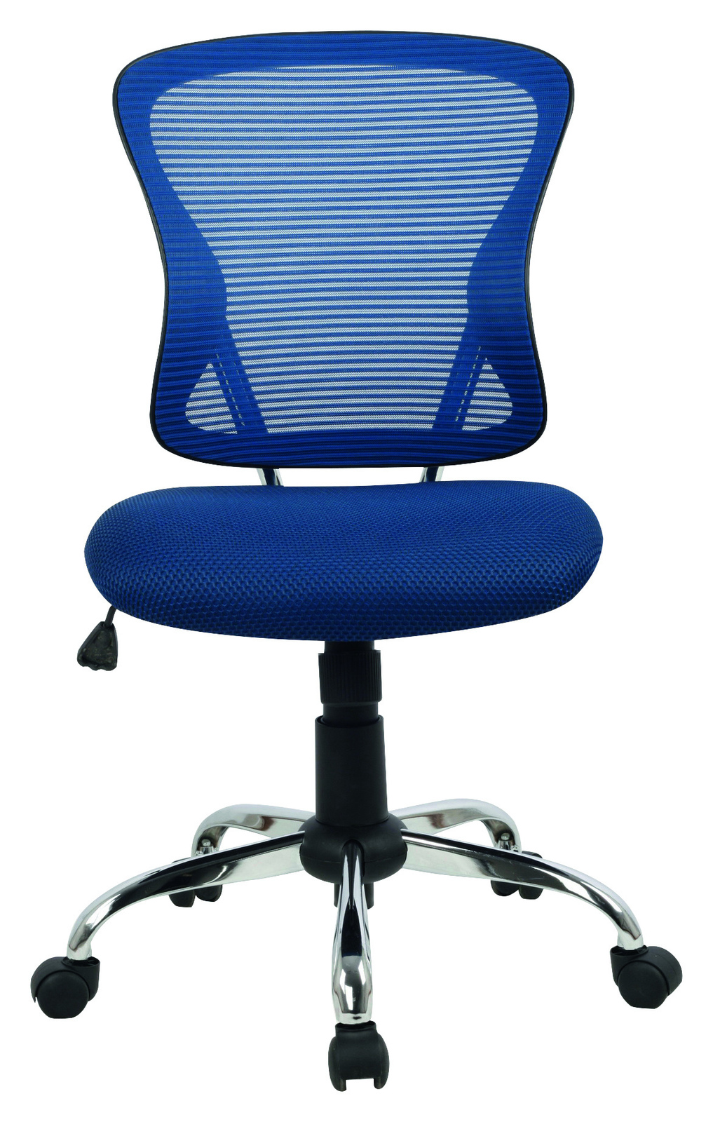 Buy Brenton Mesh Mid Back Office Chair Blue at Mighty Ape NZ
