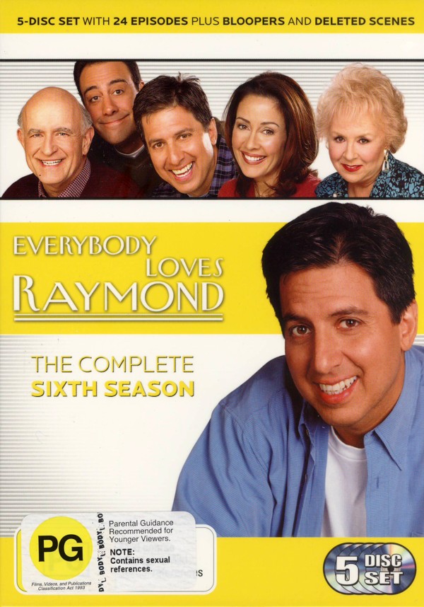 Everybody Loves Raymond - The Complete Sixth Season (5 Disc Set) on DVD image