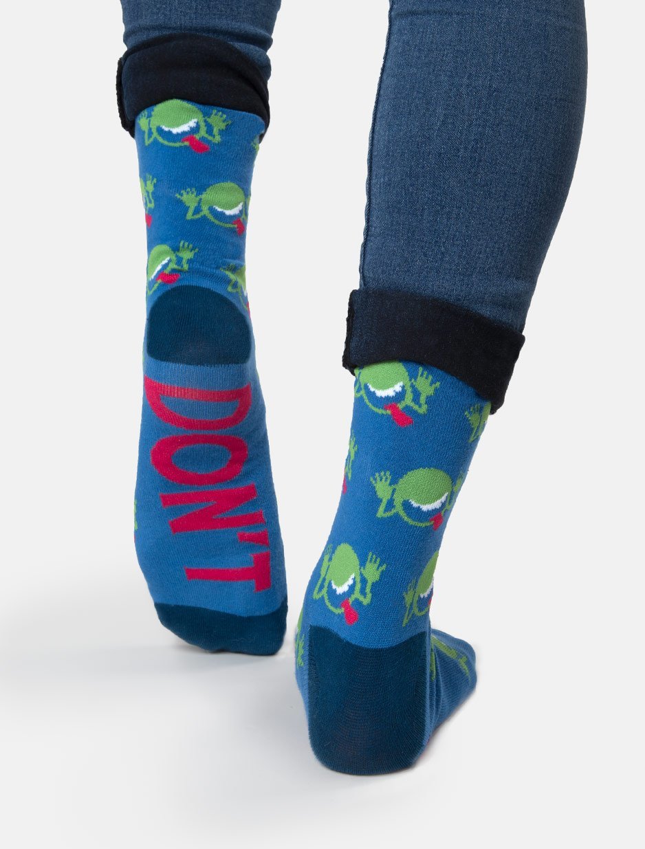 Out of Print: Hitchhikers Guide - Men's Crew Socks