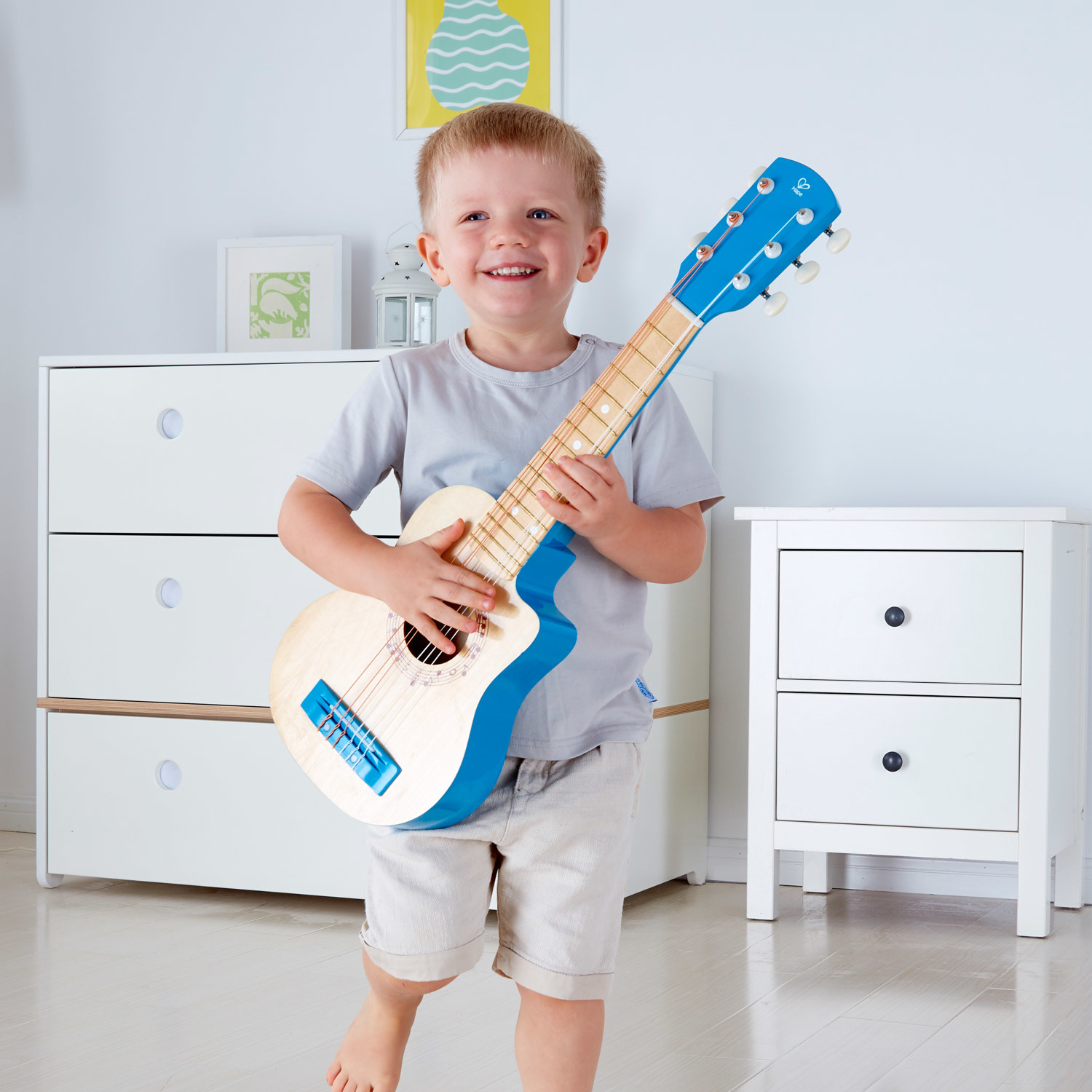 Hape: Lagoon Guitar - Blue image
