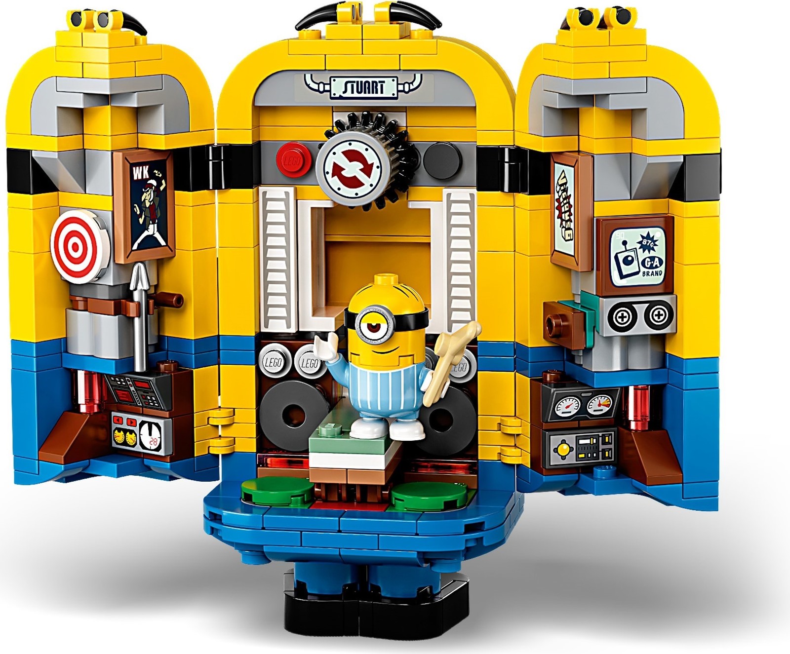 LEGO Minions: Brick-Built Minions & Their Lair - (75551) image