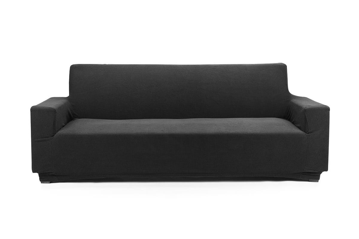 Buy Ovela 3 Seater Sofa Cover Waffle Black at Mighty Ape NZ