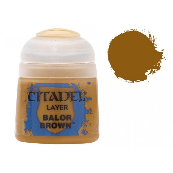Citadel Layer Paint Balor Brown at Mighty Ape NZ