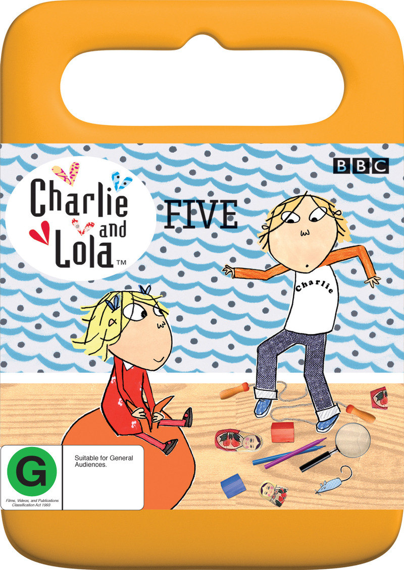 Charlie and Lola - Five on DVD image