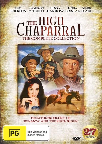 The High Chaparral The Complete Collection on DVD image