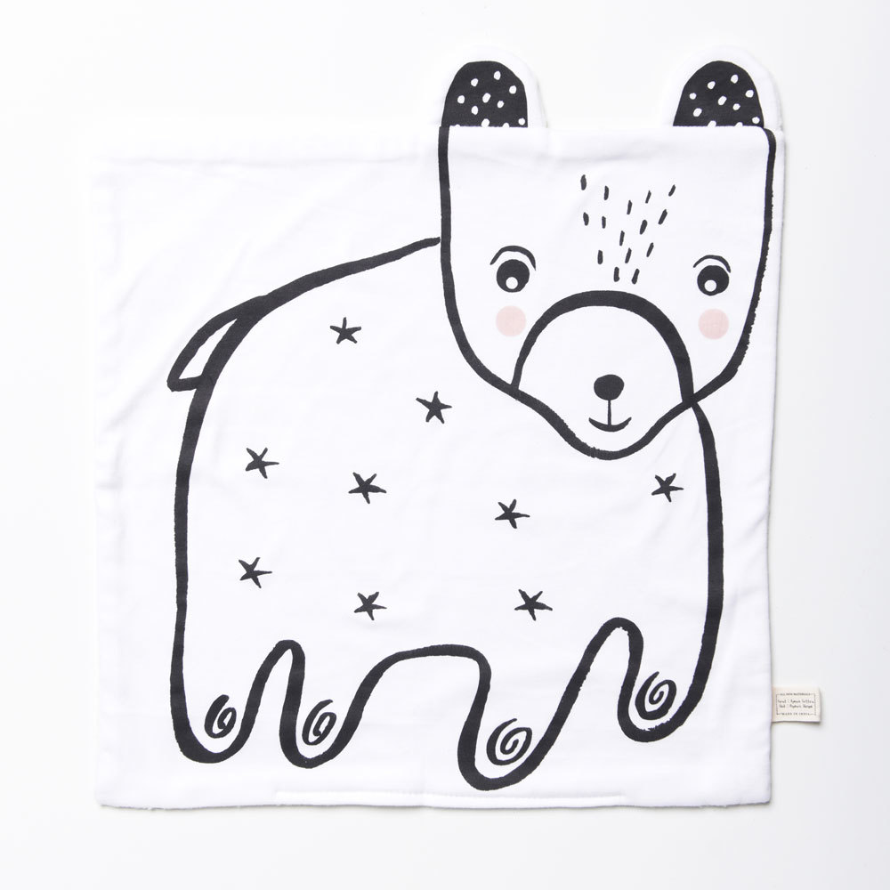Wee Gallery: Organic Snuggle Blanket - Bear image