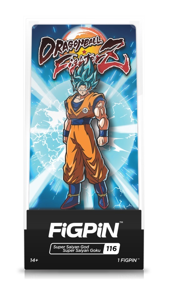 Dragon Ball FighterZ: SSGSS Goku (#116) - Collectors FIGPiN image