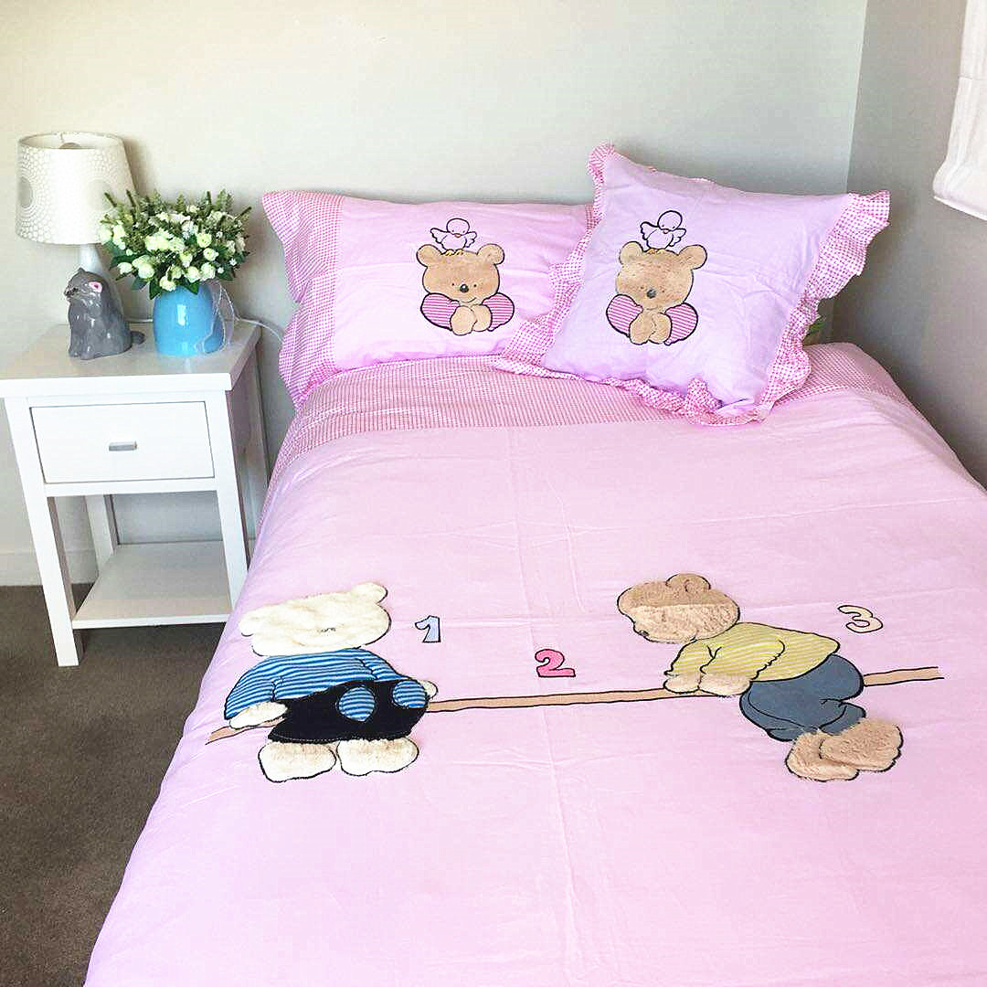 Single Bedding Set Teddy Bears at Mighty Ape Australia