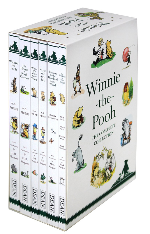 Winnie-The-Pooh Complete Collection Boxed Set (6 Books) on Paperback by A.A. Milne