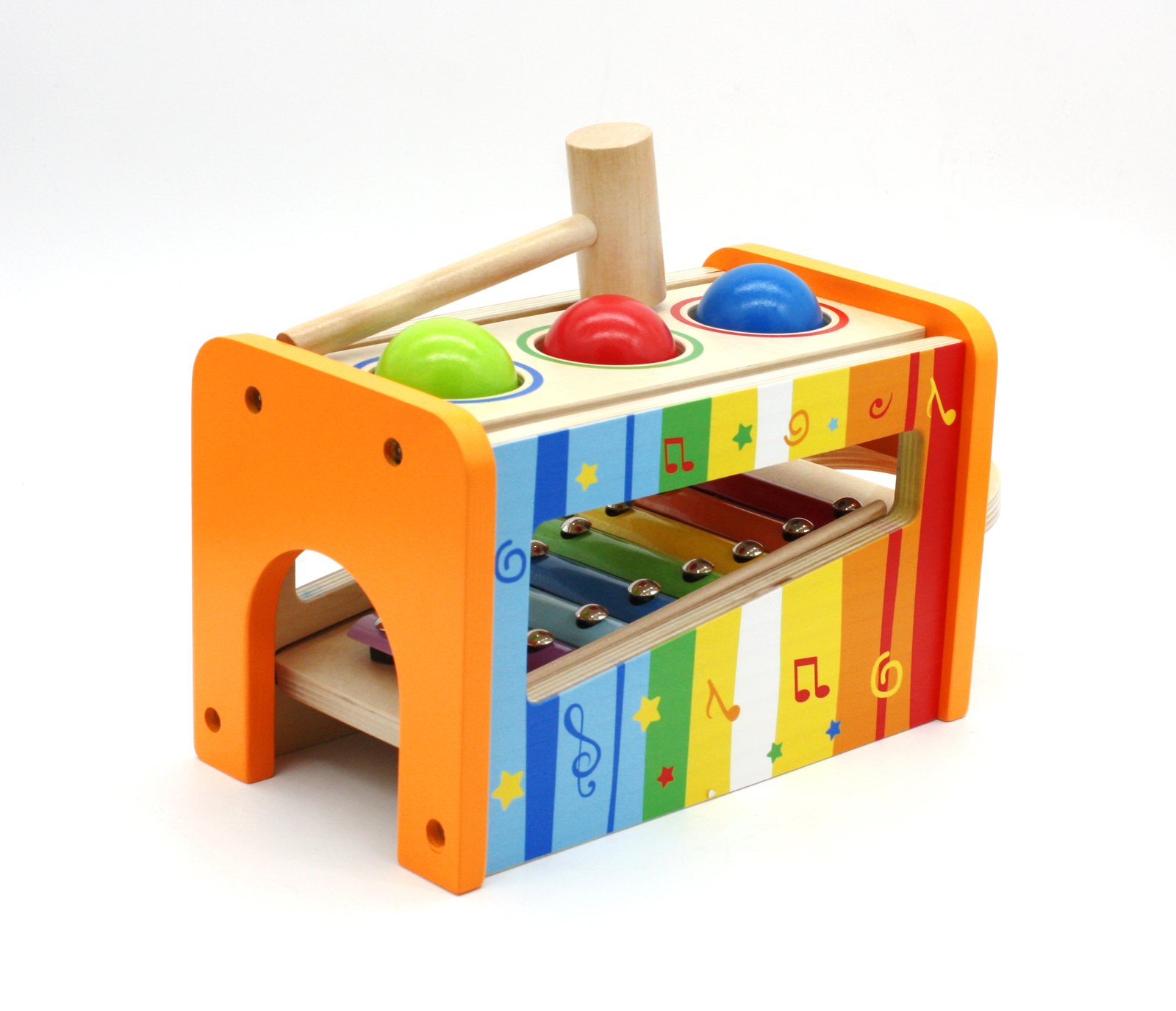 Buy Wooden Xylophone Pound and Tap Bench at Mighty Ape NZ