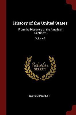History of the United States by George Bancroft image
