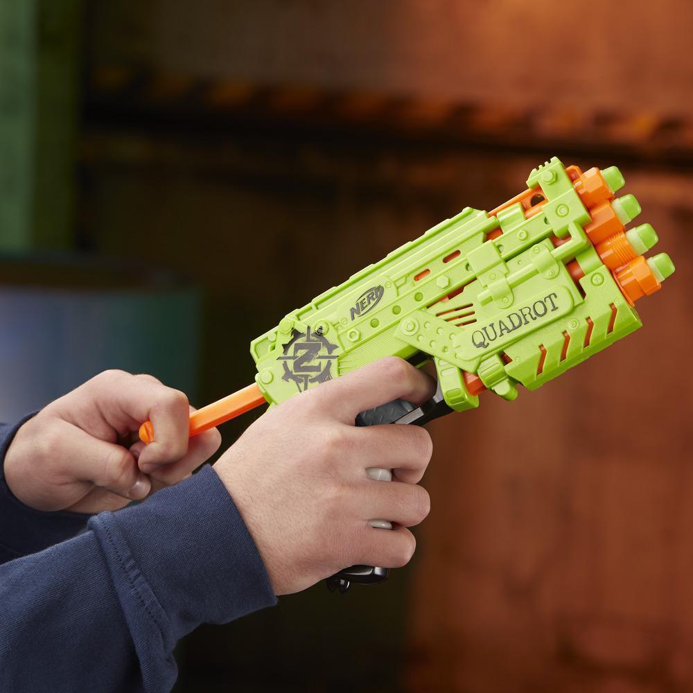 Nerf: Zombiestrike - Quadrot Blaster image