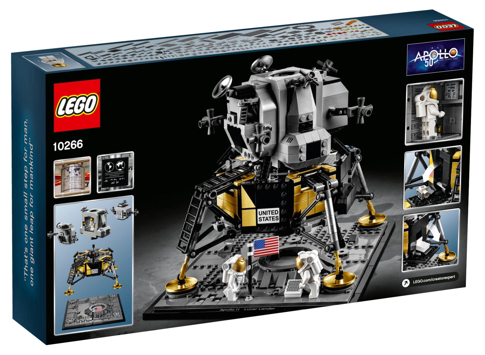 LEGO Creator: NASA Apollo 11 Lunar Lander (10266) image
