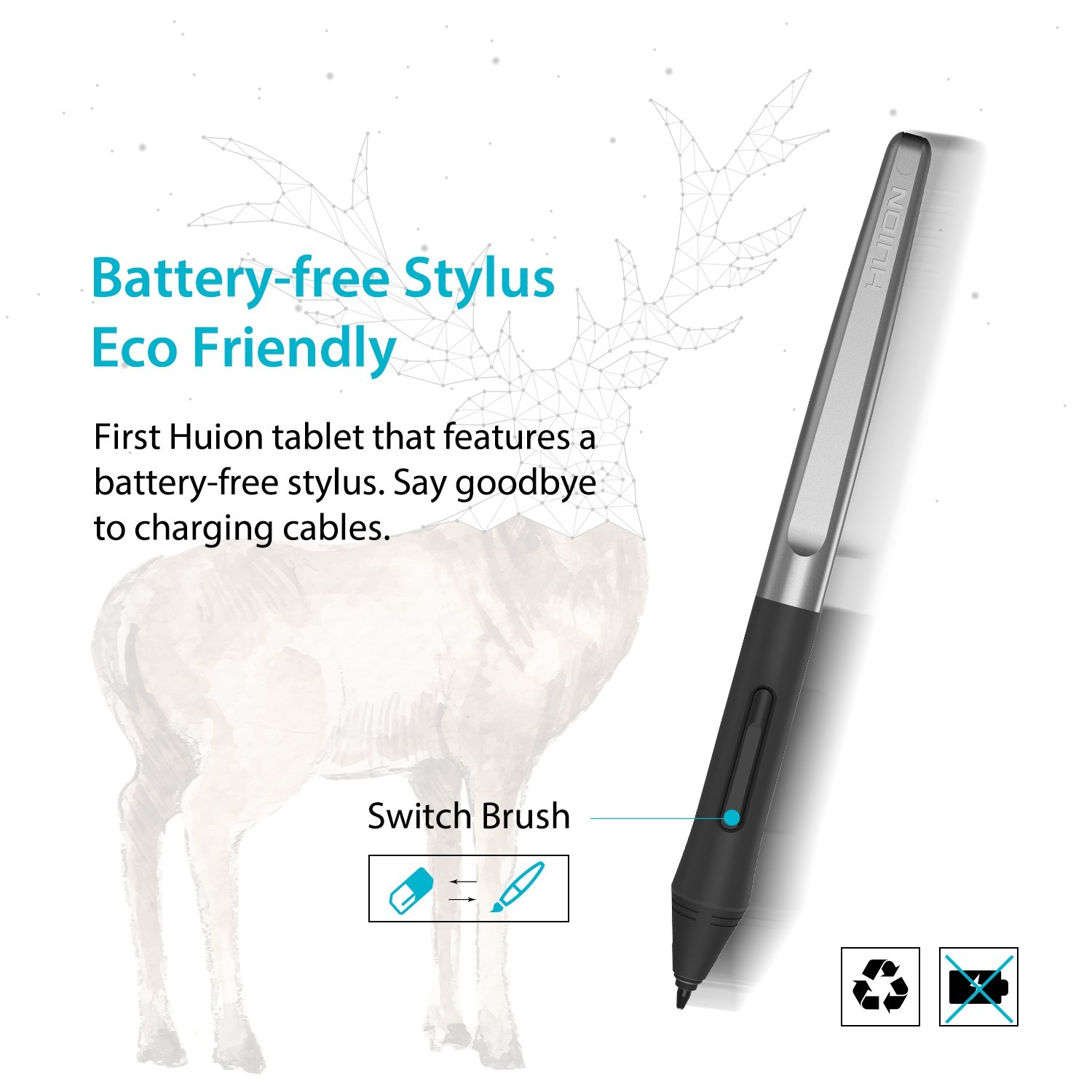 Huion: Inspiroy H640P Graphics Drawing Tablet image