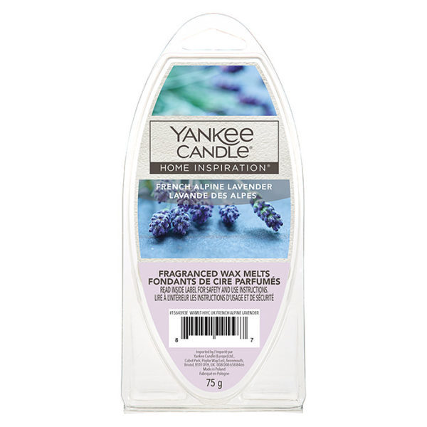 Yankee Candle Home Inspiration Wax Melts French Alpine Lavender at