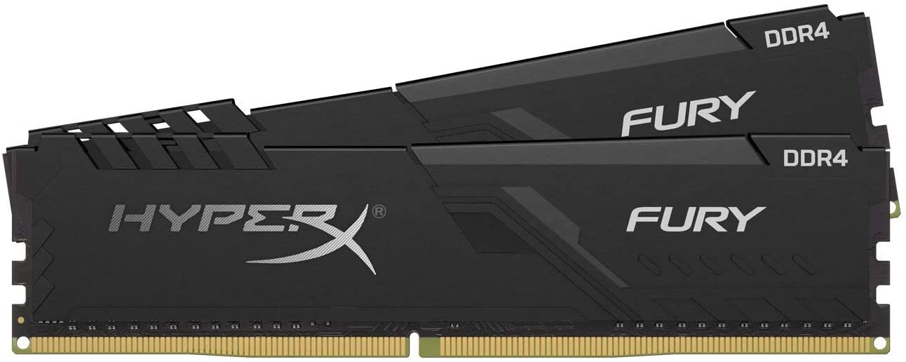 2x8GB Kingston HyperX Fury DDR4 2666MHz Gaming RAM image