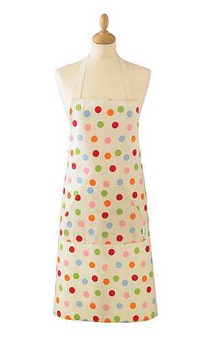 Spots Apron 100% cotton image