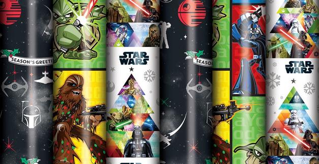 Star Wars Christmas Wrapping Paper (2m Roll)