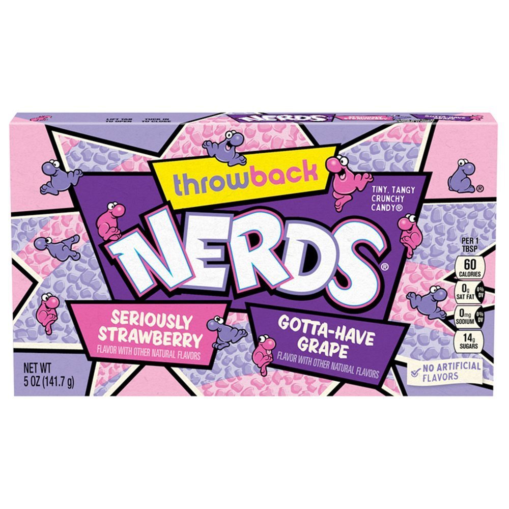 Nerds Grape/Strawberry Box 142g image