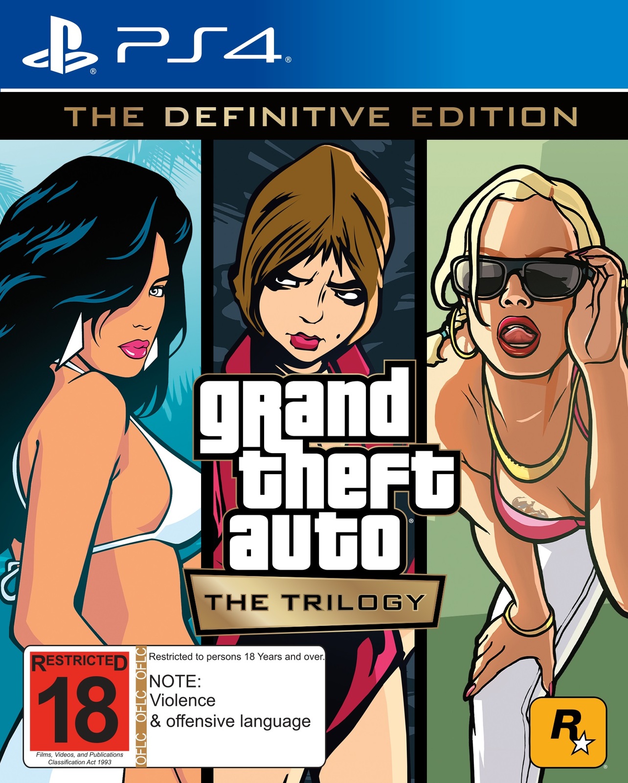 Grand Theft Auto: The Trilogy – The Definitive Edition for PS4 image