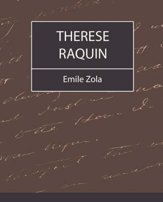 Therese Raquin by Zola Emile Zola image