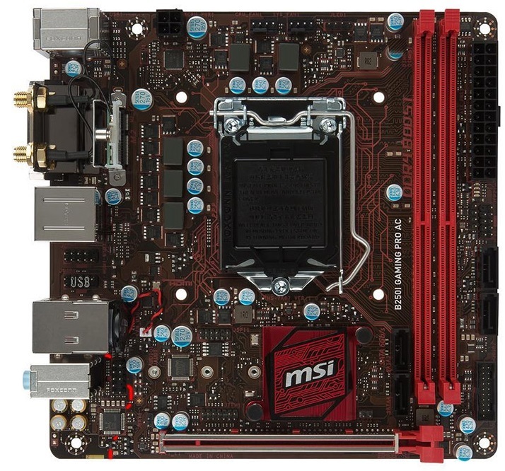 MSI B250I Gaming Pro AC Motherboard image