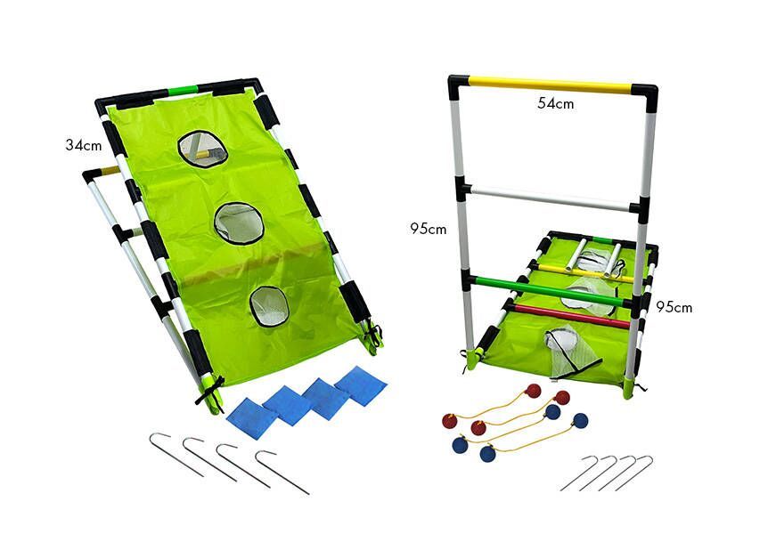 Buy 2 in 1 Ladder Golf & Bean Bag Toss Game Set at Mighty Ape NZ