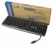 GENIUS KEYBOARD USB BLACK