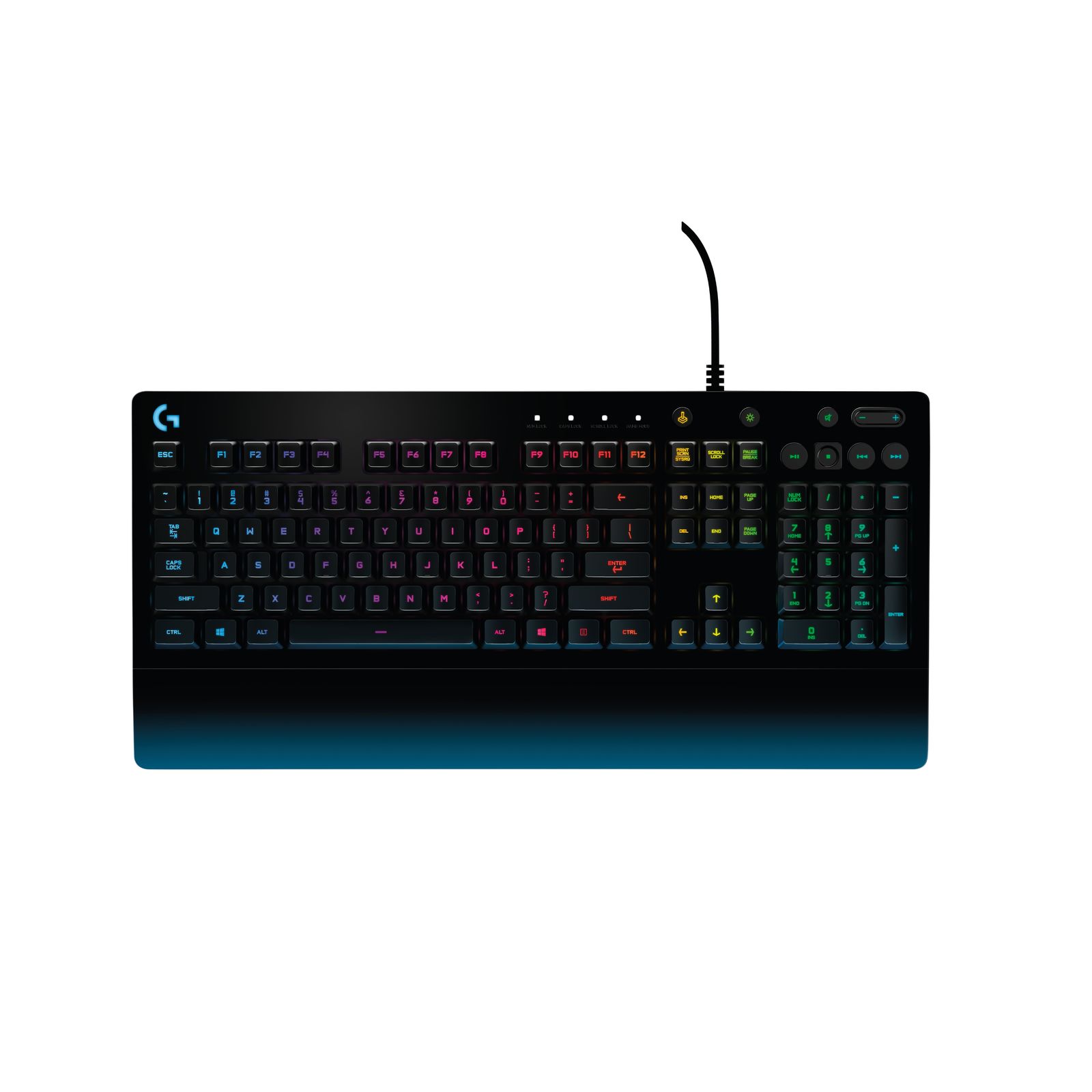 Logitech G213 Prodigy Gaming Keyboard with Integrated Palm Rest image