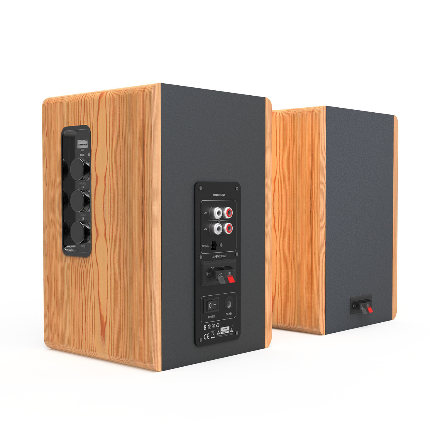 Gorilla Powered Bluetooth Bookshelf Speakers (Pair) at Mighty Ape NZ