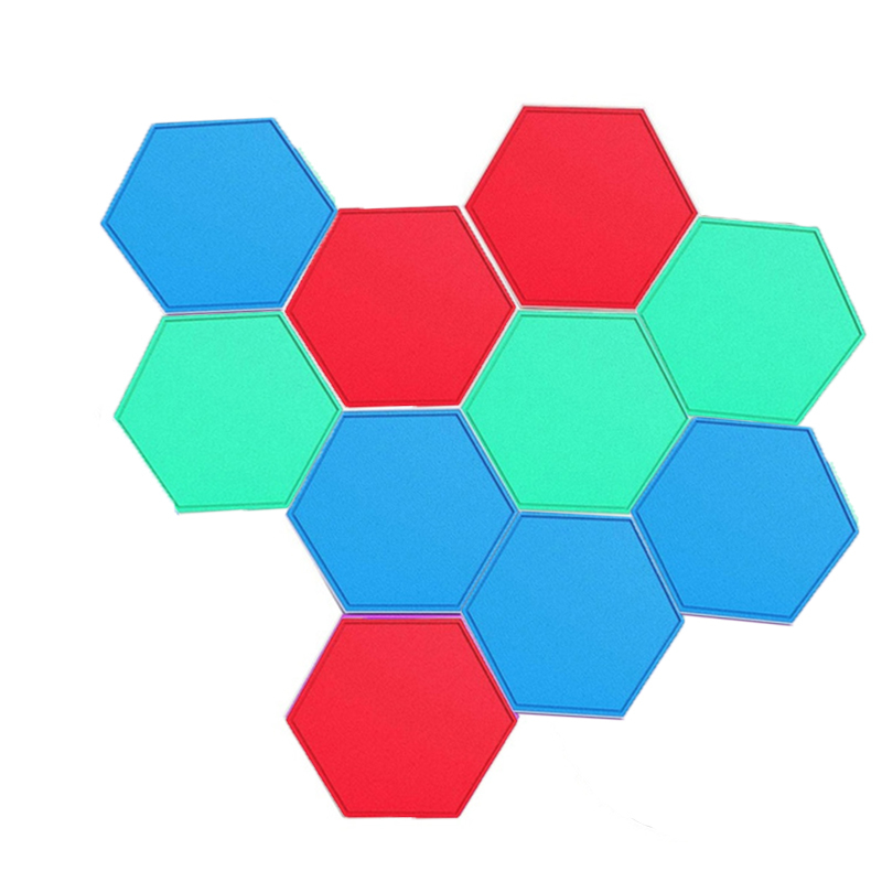 Modular Touch Sensitive RGB Ambient Wall Light (Set of 10) | at Mighty