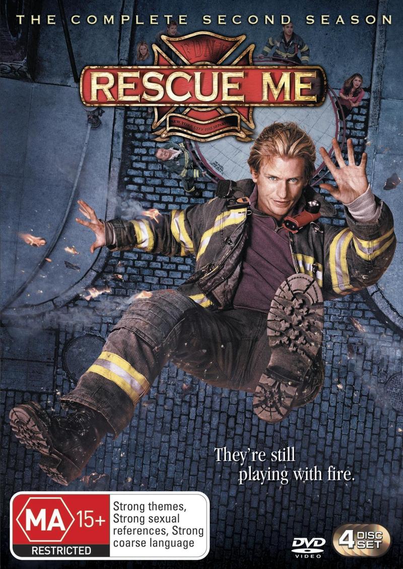 Rescue Me - Complete Season 2 (4 Disc Set) on DVD image