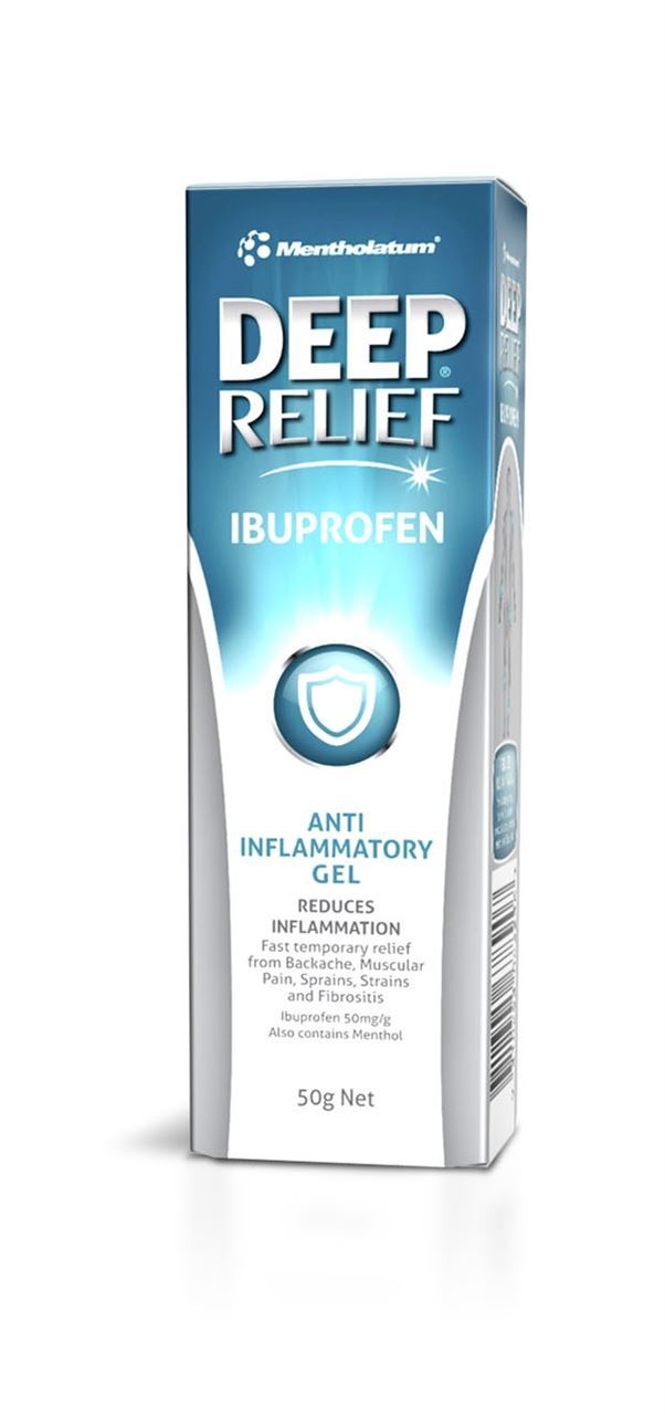 Buy Deep Relief Ibuprofen Gel 50g at Mighty Ape NZ