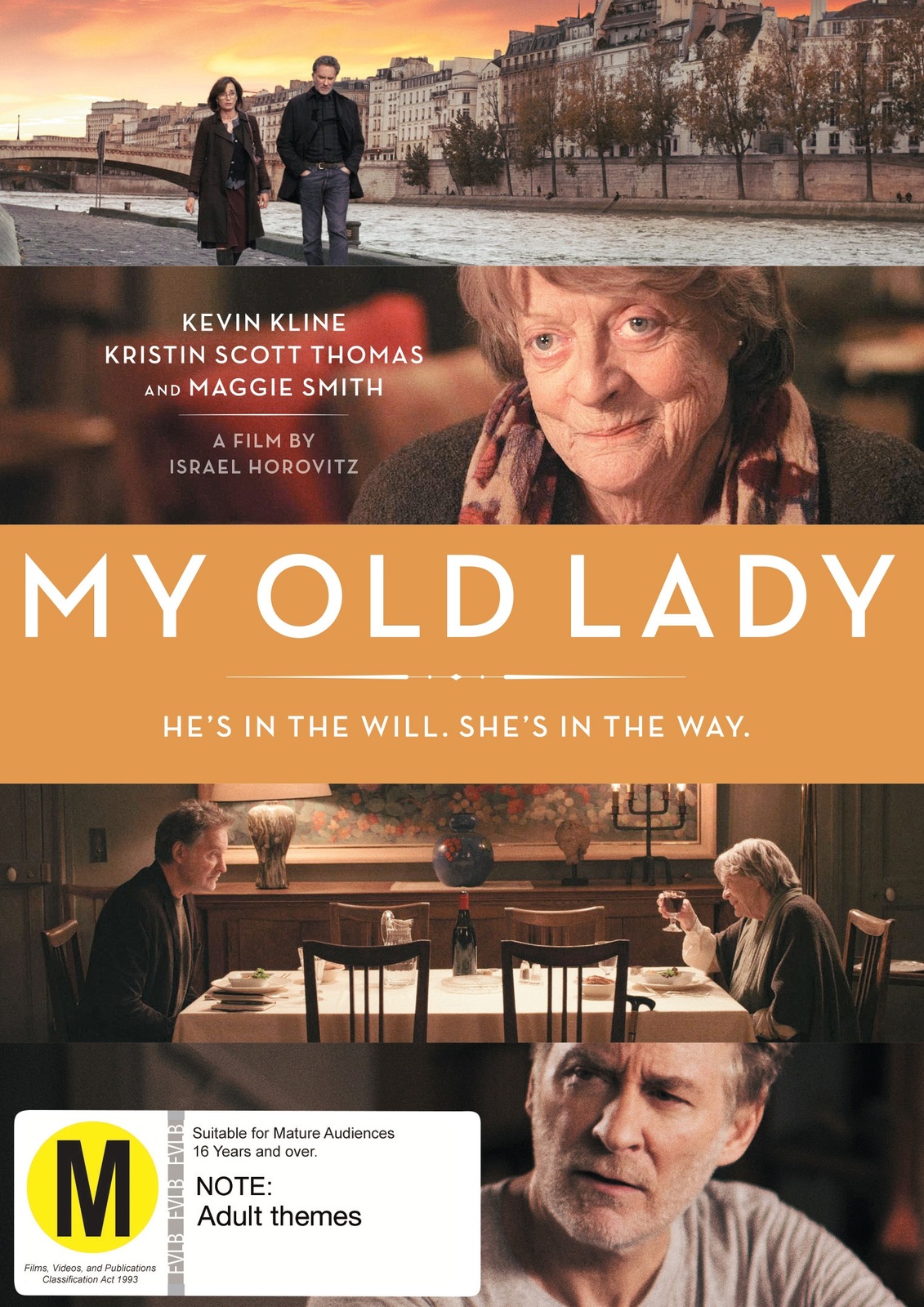 My Old Lady on DVD