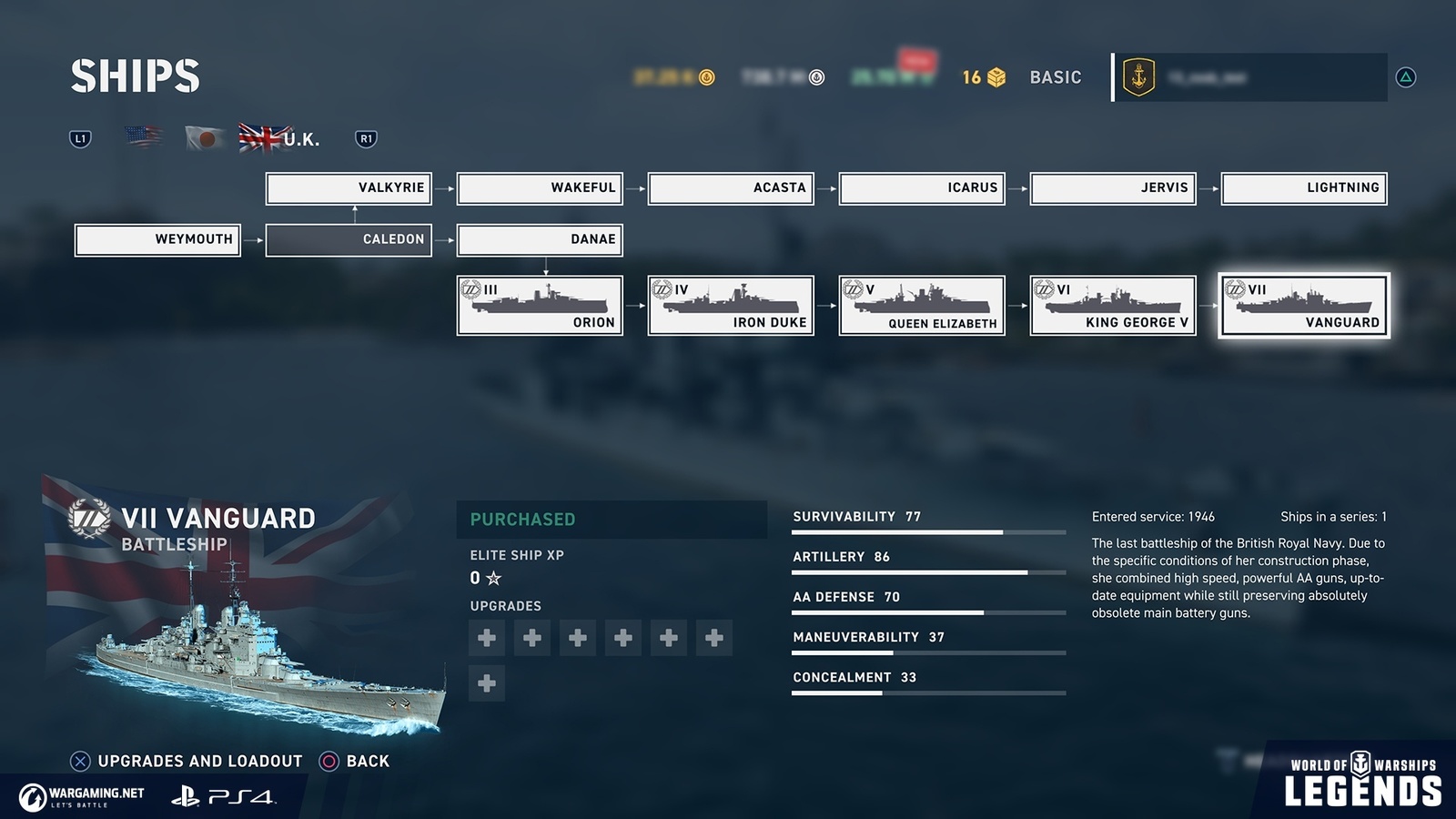 World of Warships Legends Firepower Deluxe Edition PS4 Buy Now at Mighty Ape Australia