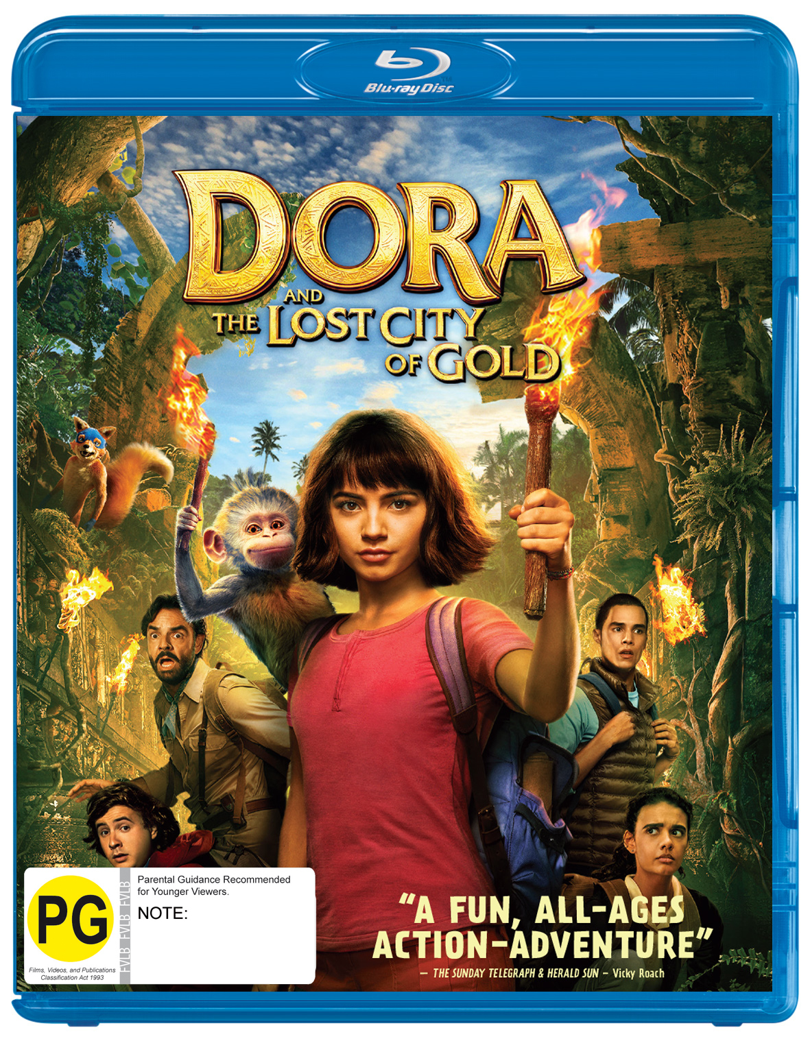 Dora And The Lost City Of Gold on Blu-ray