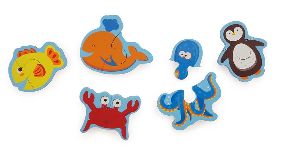 Tolo Toys: Ocean Jigsaw - Bath Sticker Set