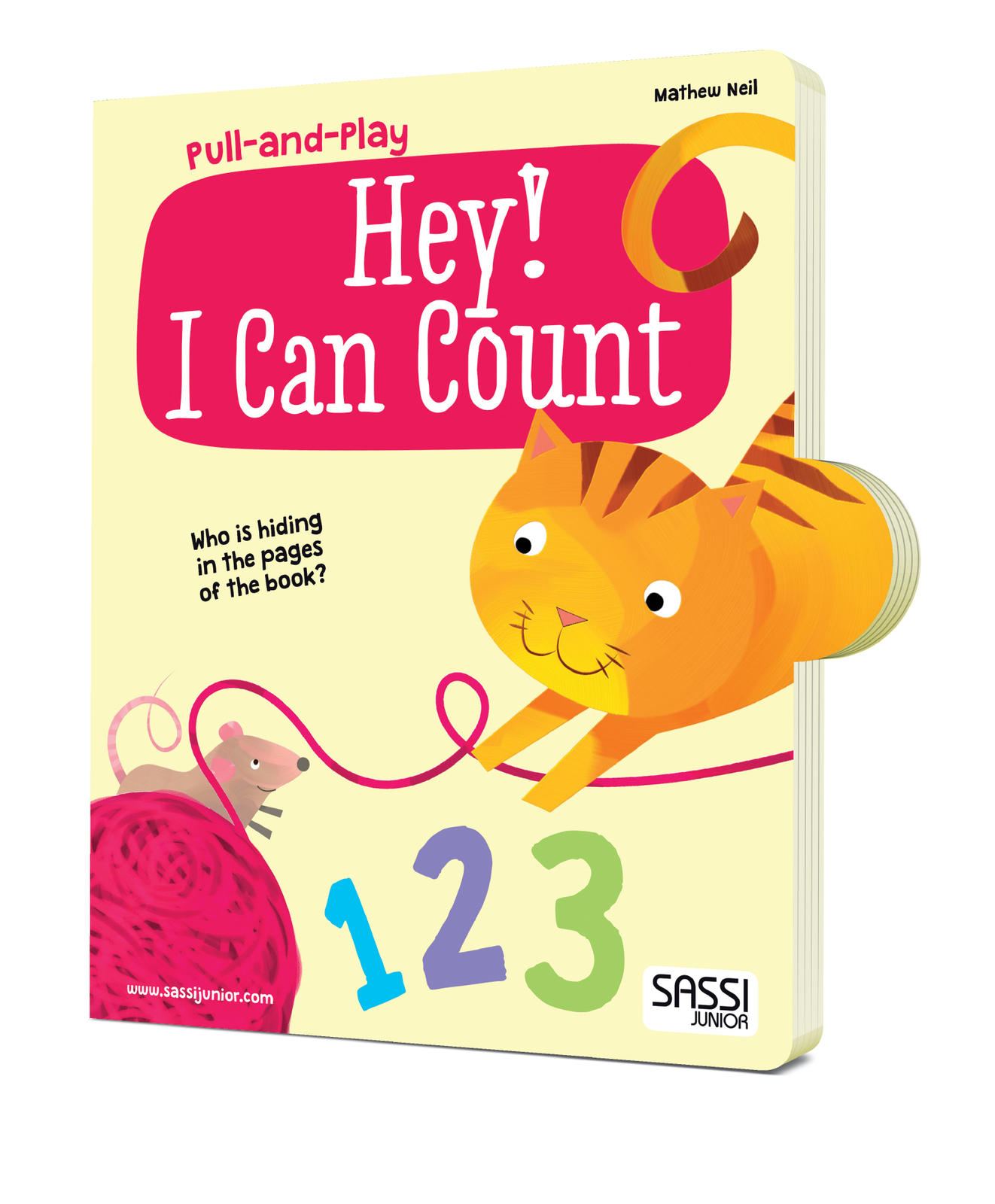 Sassi Pull and Play Book (Hey! I Can Count)