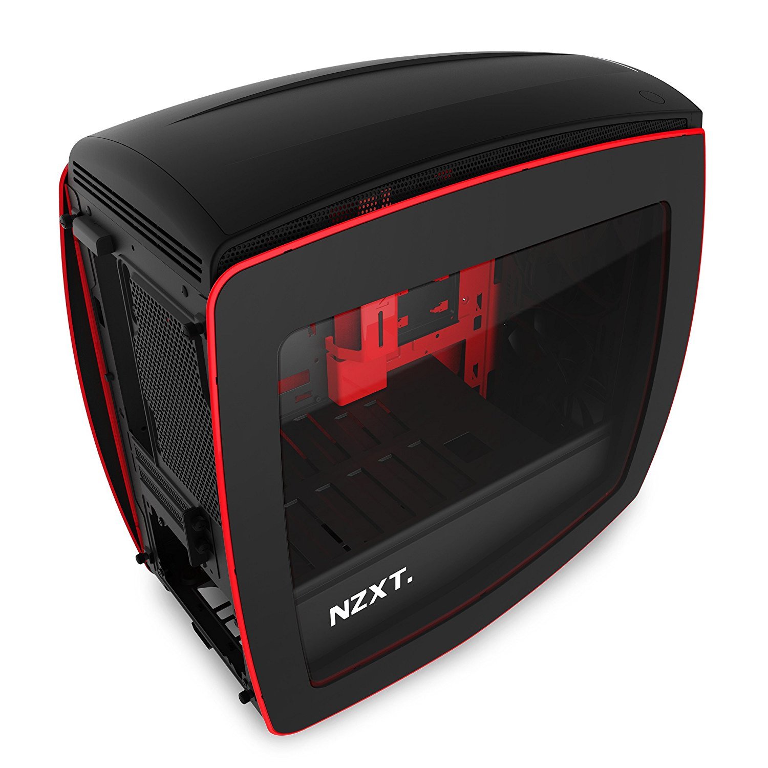 NZXT Manta Mini-ITX Case - Black/Red image