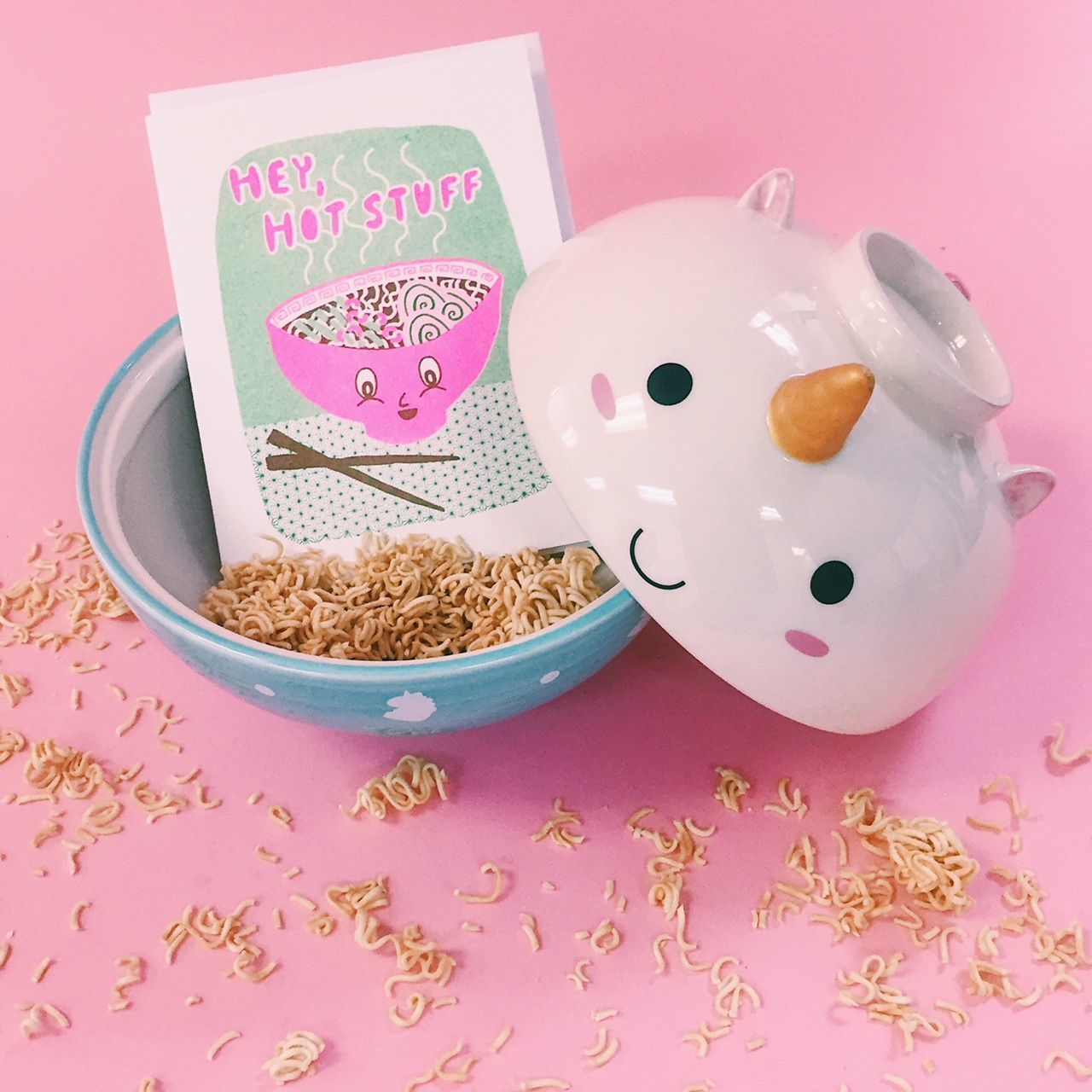 Elodie Unicorn Ramen Bowl Set image