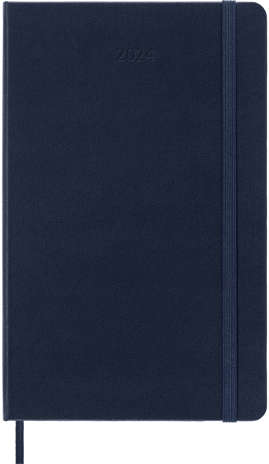 Buy Moleskine 2024 Diary Large Hard Cover 12 Month Daily Sapphire