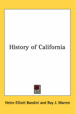 History of California by Helen Elliott Bandini image