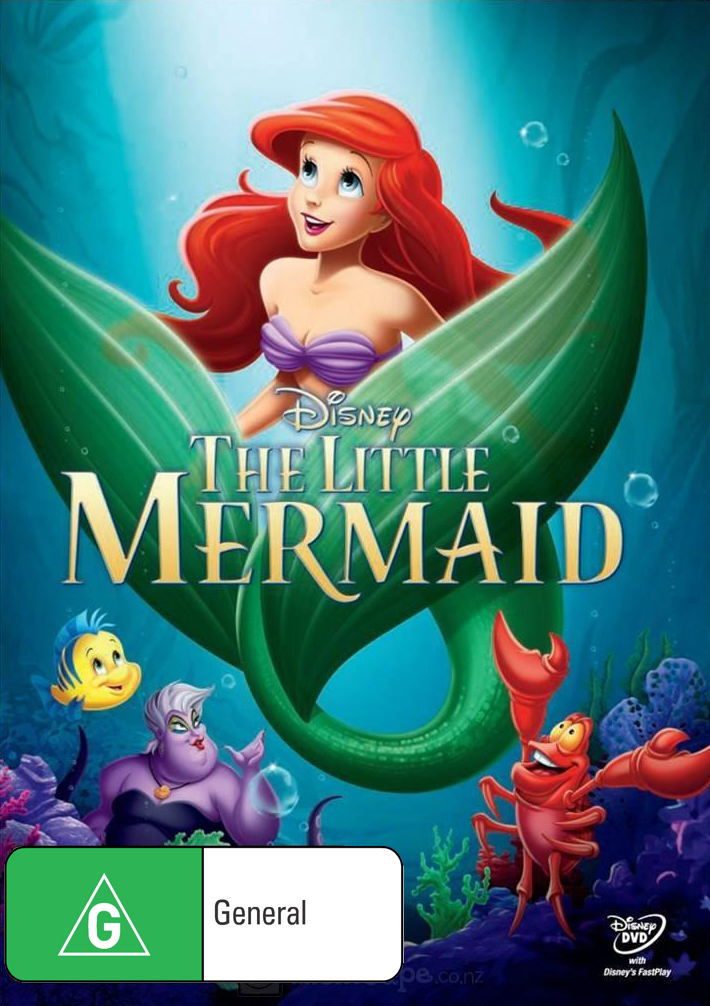 The Little Mermaid on DVD image