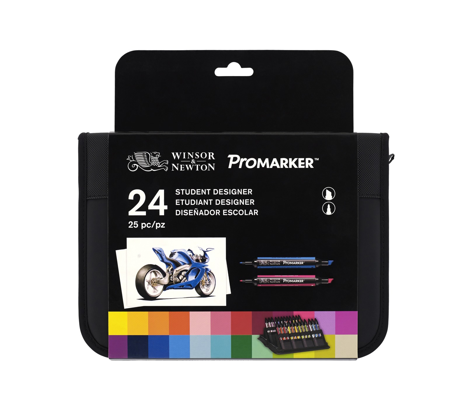 Winsor & Newton Promarker 24 Wallet Set