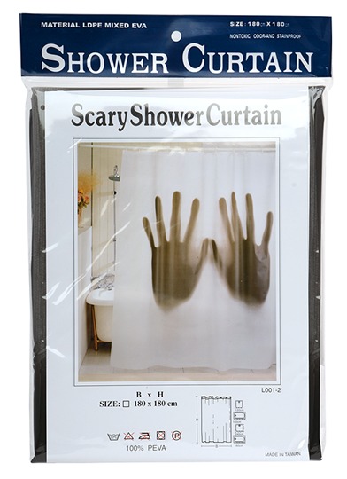 IGGI: Scary Shower - Novelty Curtain