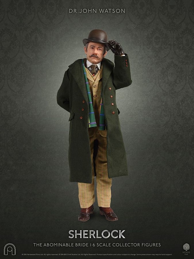 Sherlock - 12" Dr John Watson (The Abominable Bride) Articulated Figure image