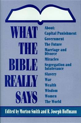 What the Bible Really Says on Hardback