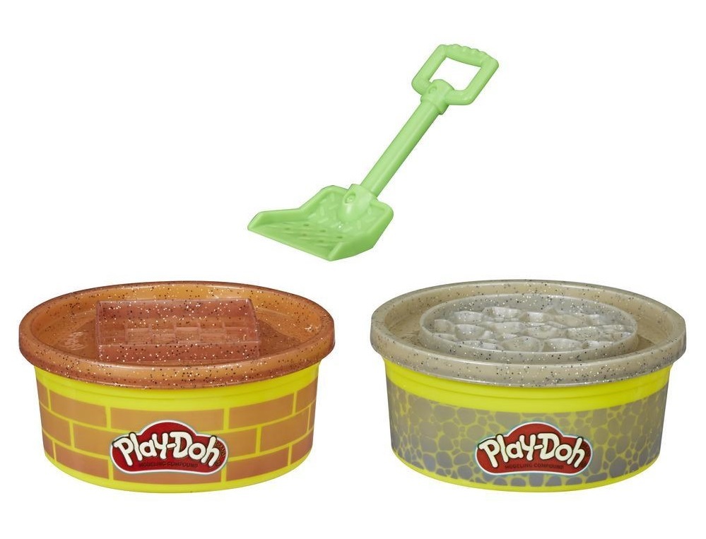 Play-Doh: Wheels 2-pack - Cement & Stone