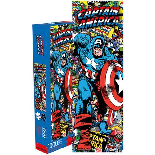 Marvel: Slim Jigsaw Puzzle - Captain America | Board Game | at Mighty ...