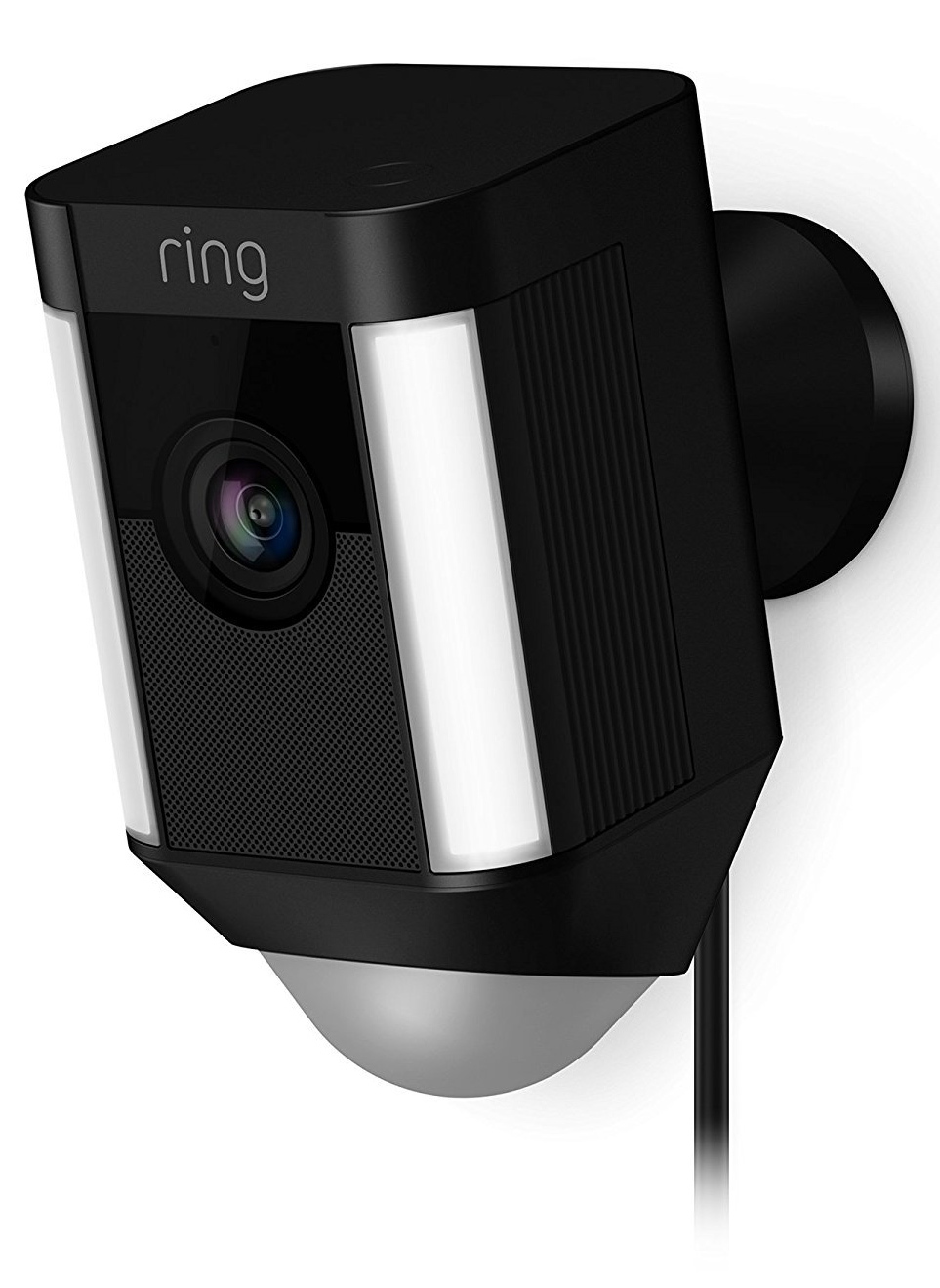 Ring Spotlight Wired Camera Black at Mighty Ape NZ